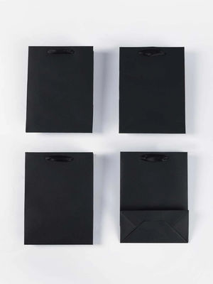 comprare Borsa regalo in carta nera a disegno personalizzata per tutte le occasioni Offset/Flexo stampata online manufacture