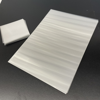 comprare 0.6mm 75 LPI foglio lenticolare 101.6*101.6mm dimensione 10 pezzi/sacco foglio lenticolare online manufacture