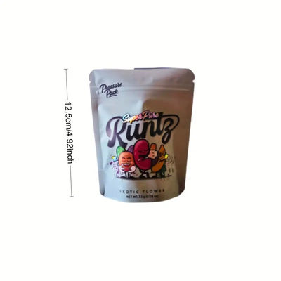 3.5 Mil Mylar Zipper Bag Perforazione Resistente Snack Food Bags Sigillo termico