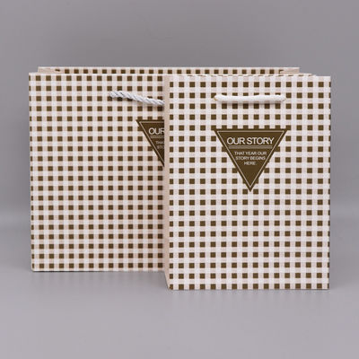 Semplice stile confezionato con sacchetto di carta per abbigliamento OEM ODM accettabile