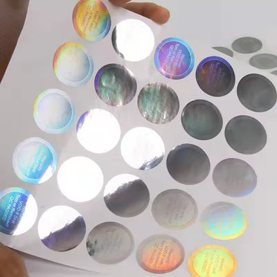 Etichetta antinfalsificazione resistente alle temperature con protezione UV per una stampa sicura