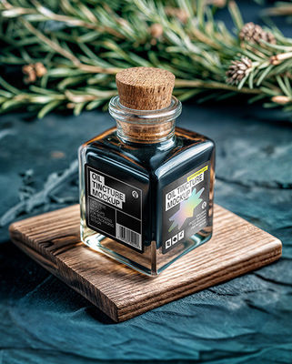 Imballaggio personalizzato Etichette per bottiglie adesive permanenti resistenti agli UV